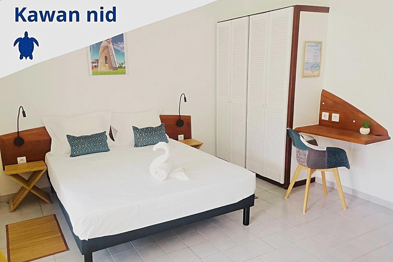 Kawan Nid - Tout Confort, Plage A 2 Min A Pied, Piscine, Wifi, Climatisation Grand-Bourg  Eksteriør billede